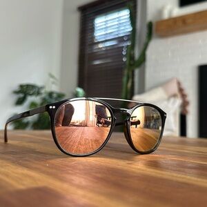 Giorgio Armani ar 8088 rosegold lense, tortoise frame sunglasses unisex